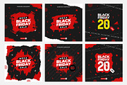 Set of Black Friday Sale Post, a Social Media Template by Yunus Ahmad (Thumbnail 2 of 3)