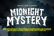 Oracle Domain Metal Horror Graffiti, a Blackletter Font by dansdesign (Thumbnail 7 of 12)
