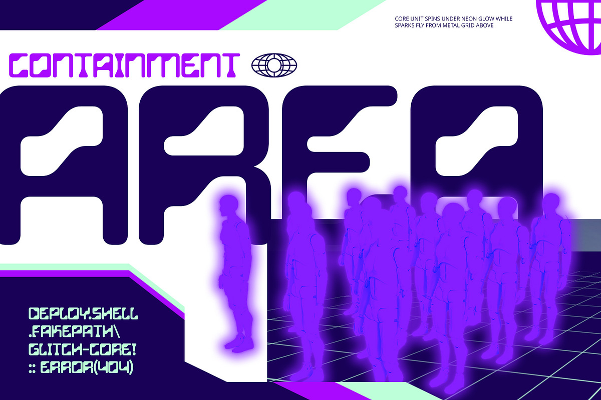 CS Boyka – Techno Font, a Sans Serif Font by Craft Supply Co. (Photo 4 of 8)