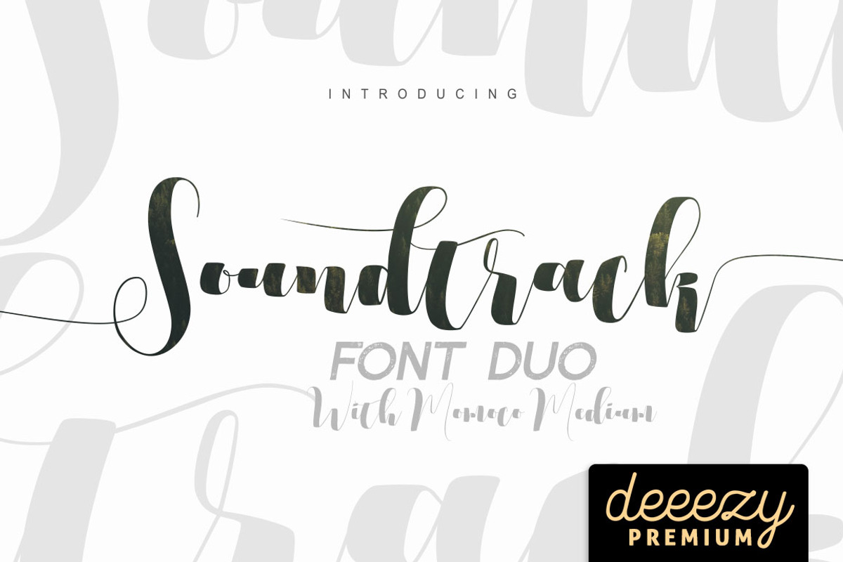 Soundtrack Font Duo