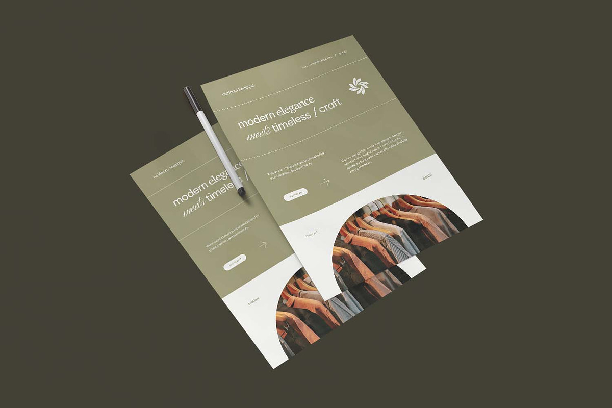 Modern Elegance Craft - Flyer, a Flyer Template by VUNIRA (Photo 2 of 3)