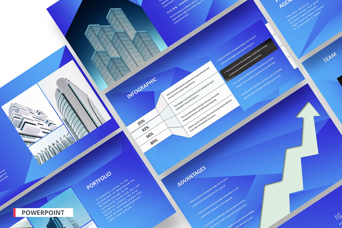 Garch Corporate Powerpoint Template, a Presentation Template by temphall (Photo 1 of 8)