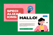 Sache-Illustrator Portfolio Template, a Presentation Template by Invisual Studio (Thumbnail 2 of 7)