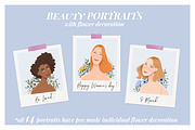 Women Beauty Portraits, a Healthcare Illustration by Bigio Designs (Thumbnail 4 of 6)