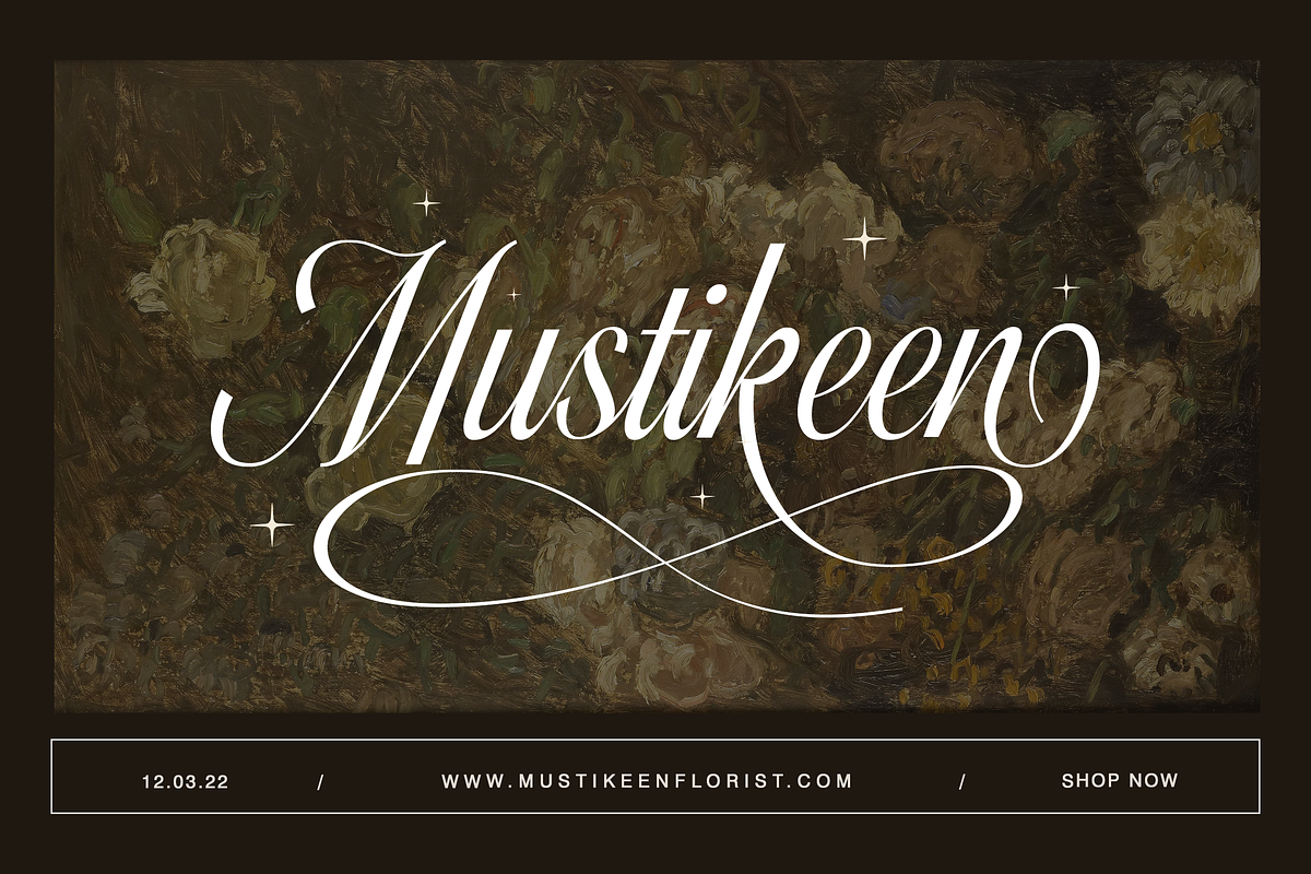 Fairyfiesta, a Script Font by Typia Nesia (Photo 3 of 9)