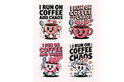 Coffee & Chaos Design Bundle SVG, a Food Illustration by Annudesign (Thumbnail 13 of 14)