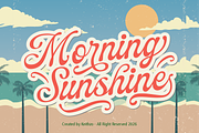 Wonderful Vintages - Retro Font, a Font by Keithzo (Thumbnail 2 of 6)