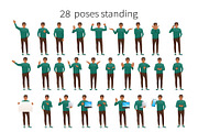 Casual business man set, a Person Illustration by Volha Hlinskaya (Thumbnail 2 of 5)