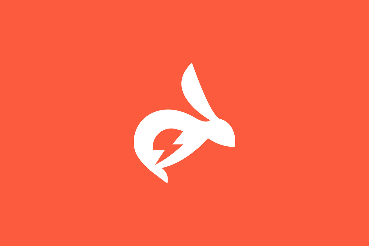 Rabbit & Hare Electric Power Logo, a Branding & Logo Template by brandclay (Photo 2 of 5)