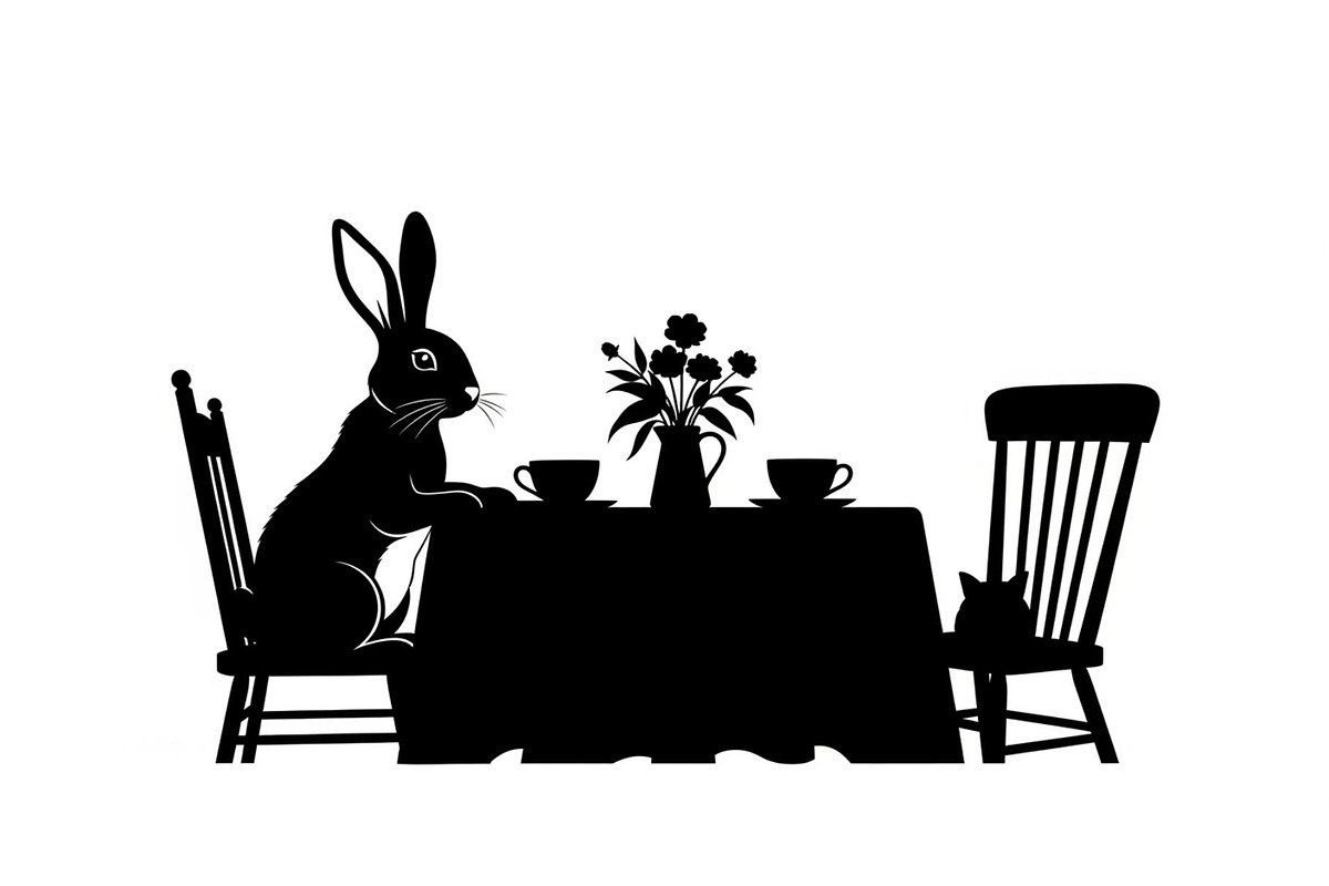 Garden Bunny Silhouette Bundle, an Illustration by jahid234 (Photo 34 of 48)