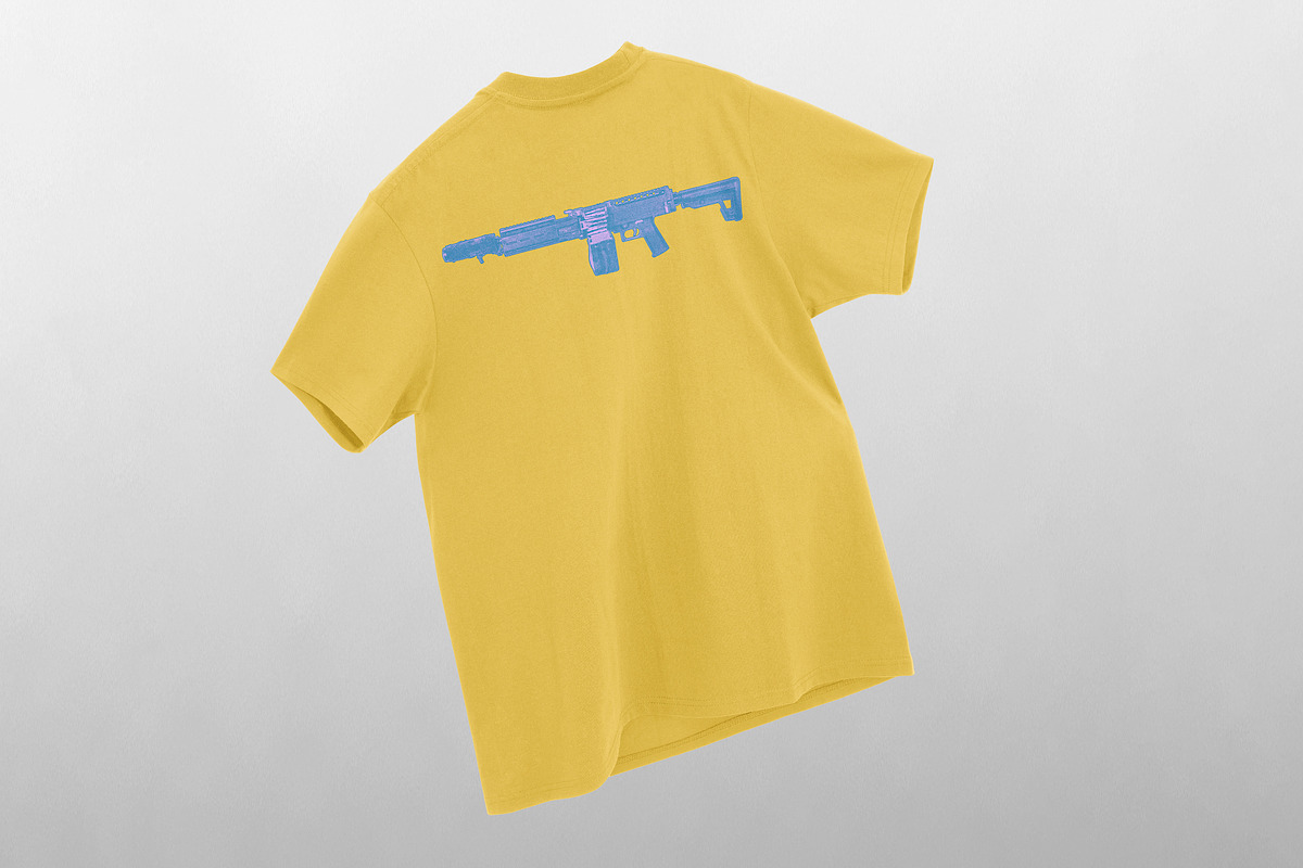 Realistic Floating T-shirt Mockup, a Shirt Mockup by Uncentrifuged Pressure (Photo 5 of 11)