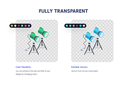 Animated Isometric Photography Icons, a Duotone Icon by Vectors Market (Thumbnail 3 of 12)