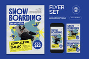 Snowboarding Flyer, a Flyer Template by graphicook (Thumbnail 1 of 3)