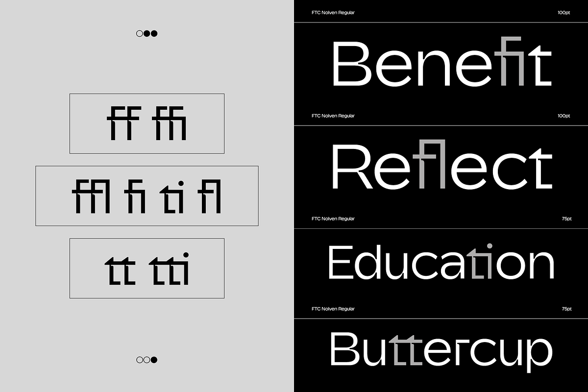 FTC Nolven Grotesk, a Sans Serif Font by Fridaytype (Photo 5 of 9)