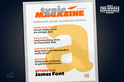 Schuss Sans CG Poster Black, a Sans Serif Font by typic schuss (Thumbnail 15 of 15)