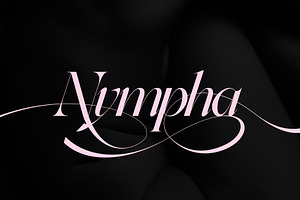 Nympha Luxurious Font - Reg Italic