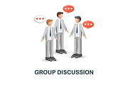 Discussion 3D Icons Set Bundle, an Object Graphic by Aimagenarium@gmail.com (Thumbnail 6 of 21)