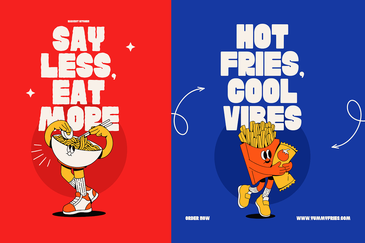 Rusko - Bold Display Font, a Sans Serif Font by Nirmana Visual (Photo 8 of 9)