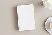 Book Cover Mockup, PSD, a Print Template by Snoflinga (Thumbnail 2 of 5)