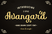 Avangard, a Script Font by Larin Type Co. (Thumbnail 1 of 10)