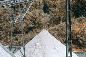 Quarry conveyor vertorama, an Industrial Photo by SkyNext