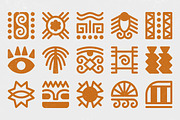 Ethnic Icons Vol 3, an Outline Icon by Tekuni (Thumbnail 5 of 11)