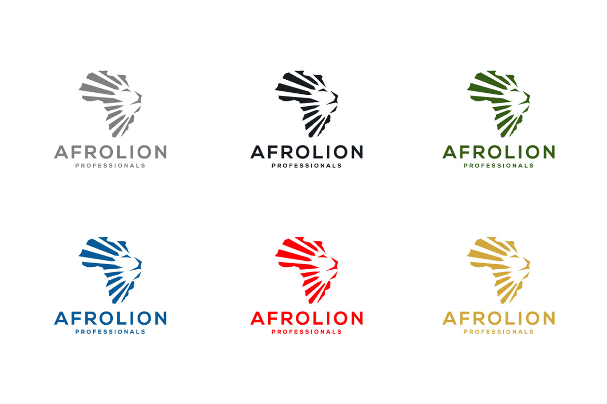 African Lion Logo Template, a Branding & Logo Template by emotions76 (Photo 4 of 4)