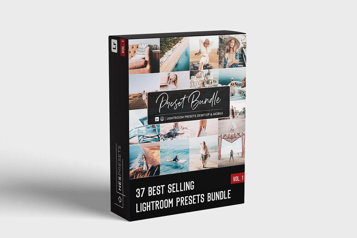 LIGHTROOM PRESET BUNDLE, an Action Add-On by Nes Design Co (Photo 2 of 12)