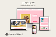 Rainbow Squarespace 7.1 Template, a Squarespace Template by Beliveart (Thumbnail 2 of 5)