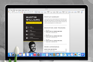 Clean And Modern Resume Template