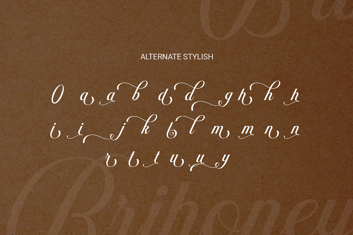 Brihoney - Modern Script Font, a Script Font by RHD Creative Studio (Photo 11 of 11)