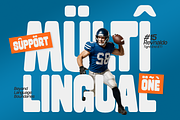 GC Rhygun – Slanted Bold Display, a Sans Serif Font by Glyphonic (Thumbnail 7 of 15)