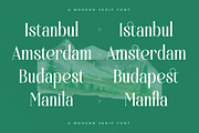 Bastible Modern Serif Font, a Serif Font by Letterena Studios (Thumbnail 12 of 15)