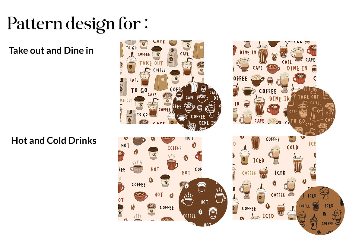 Cozy Coffee Seamless pattern, a Pattern Graphic by CreativeChristiana (Photo 11 of 12)