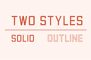 Factory Floor Font - Two Styles, a Sans Serif Font by McWhorter Creative Shop (Thumbnail 2 of 9)