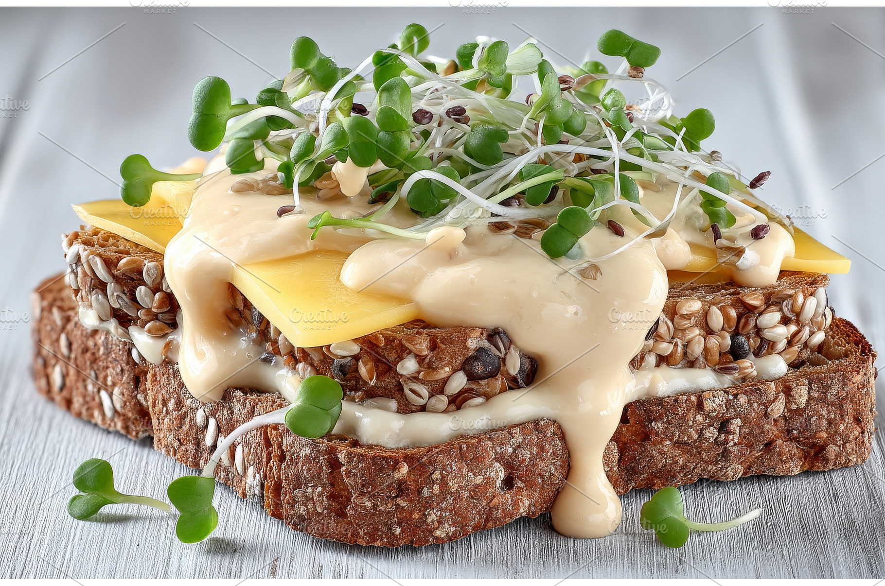 Wholegrain toasts that are trendy, a Food & Drink Photo by ZinetroN