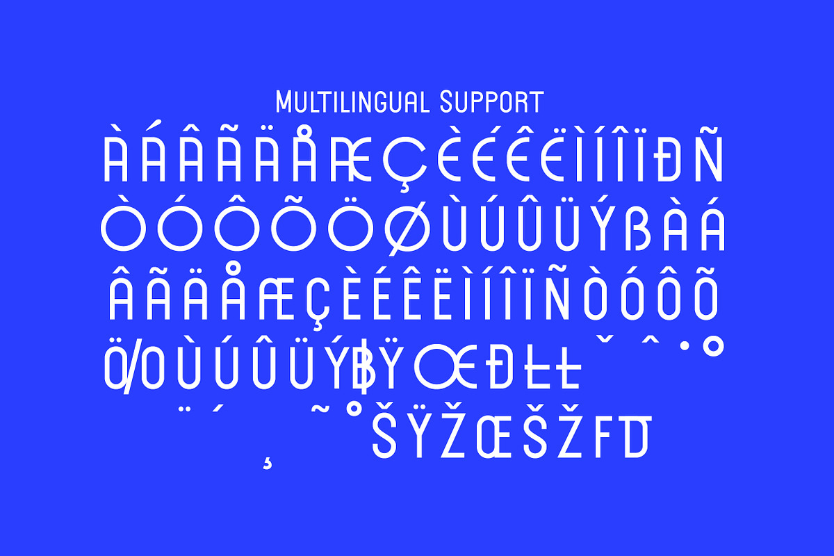 Forrest Gallery Modern Display Font, a Sans Serif Font by Lettertype Studio (Photo 14 of 15)