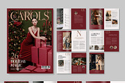 Christmas Magazine Template, a Magazine Template by BrandPacks (Thumbnail 6 of 6)