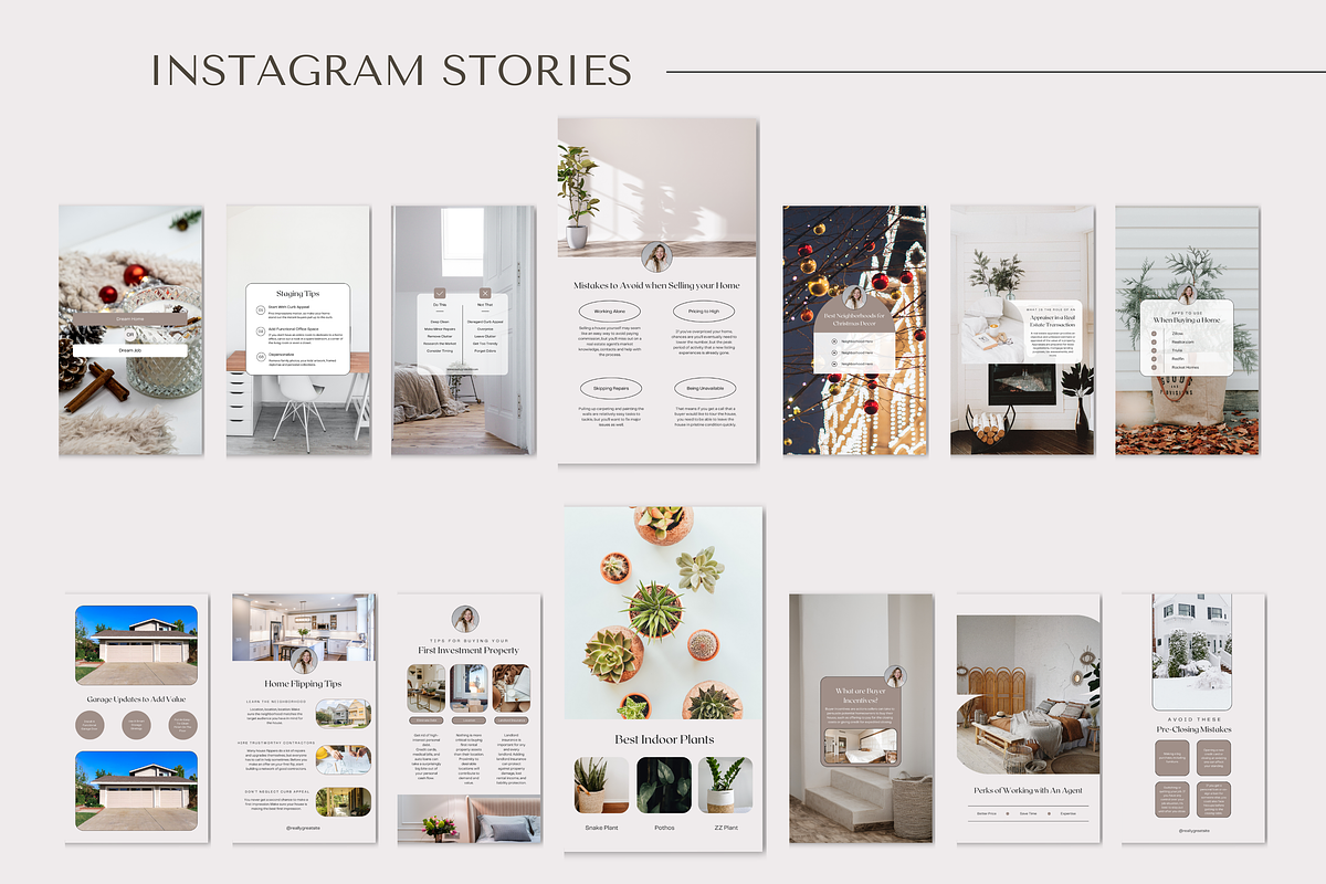 December Real Estate Posts, a Social Media Template by Marketing Templates Co. (Photo 8 of 9)