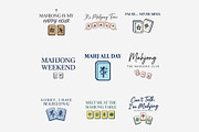 Mahjong Quotes PNG Sublimation, a Seasonal Illustration by Tanya Kart (Thumbnail 8 of 11)