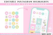 Pastel Christmas Instagram Templates, a Social Media Template by Sparkle & Speckle (Thumbnail 6 of 8)