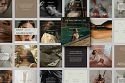 Luxury Social Media Templates, a Social Media Template by Brand & Bloom (Thumbnail 2 of 9)