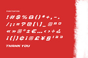 Hyper Oxide - Display Sport Font, a Sans Serif Font by Afkari Studio (Thumbnail 6 of 7)