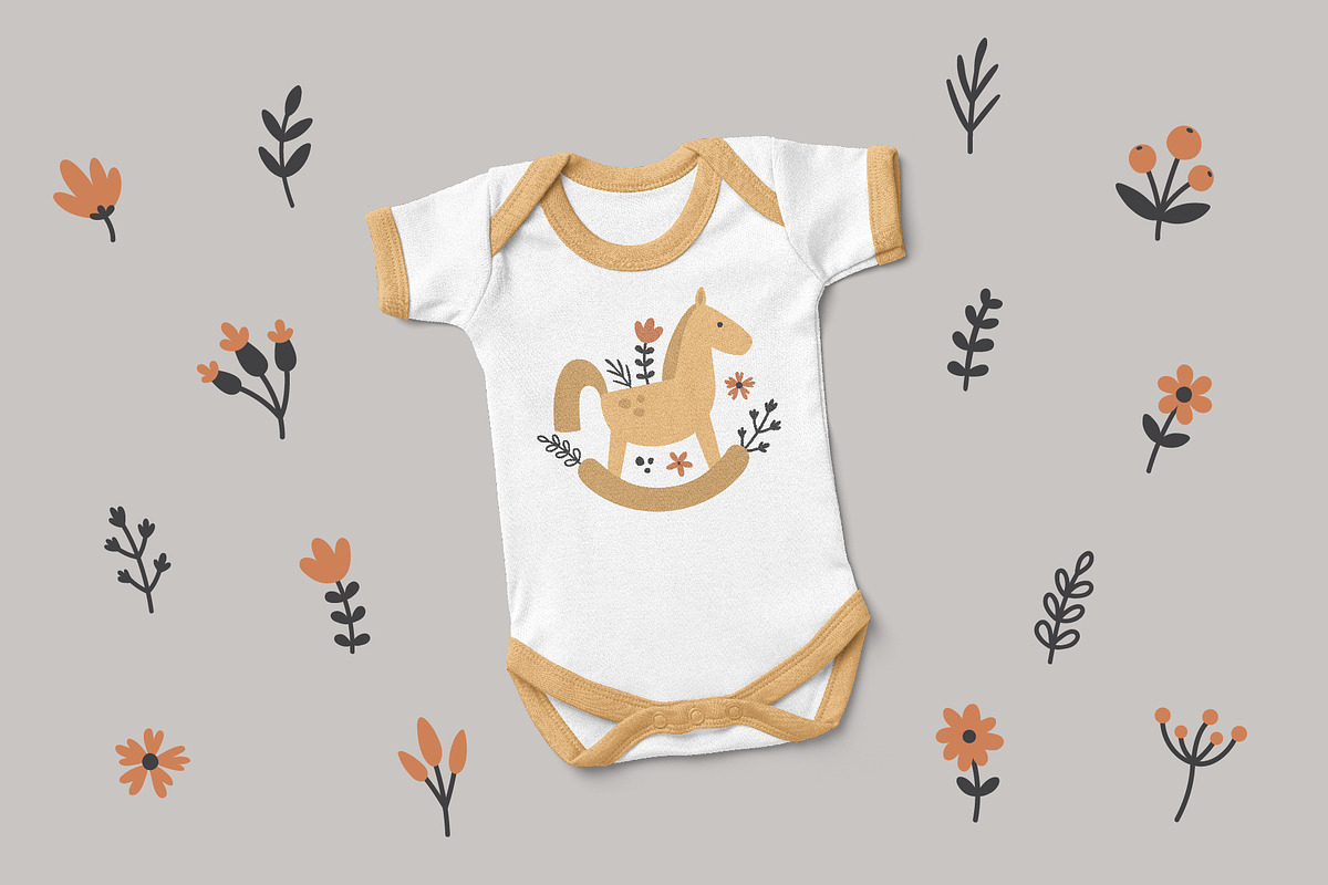 Boho Toys Nursery clipart collection, an Animal Illustration by Leysan Shayak (Photo 5 of 12)