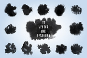 Vector Ink Textures Set, a Texture Graphic by CreativeJourney (Thumbnail 1 of 3)