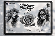 Chicano design bundle, a Brush Add-On by Studio.Valhalla (Thumbnail 5 of 5)