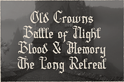 Rexstorm | Blackletter Typeface, a Blackletter Font by Denustudios (Thumbnail 4 of 12)