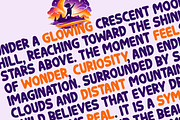 Prime Wonder Typeface, a Handwritten Font by Seemly Fonts (Thumbnail 4 of 6)