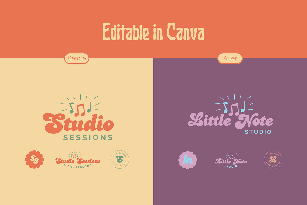 Canva Editable Brand Kit Music preview 4