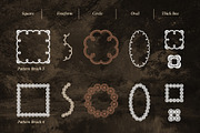 Vintage seamless Lace brushes set, a Brush Add-On by Garden in frame (Thumbnail 6 of 13)